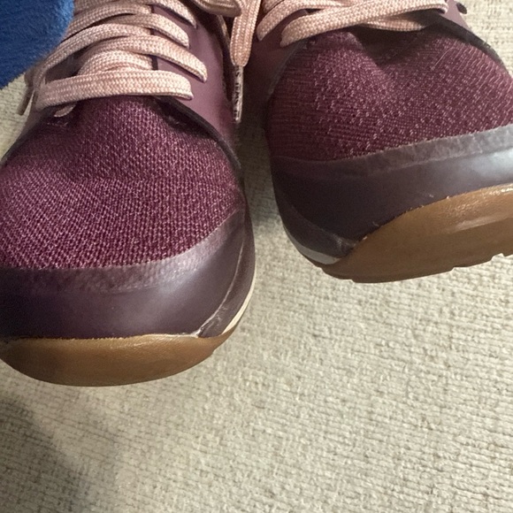 Lems Women's Burgundy Lace-Up Sneakers - Picture 9 of 12